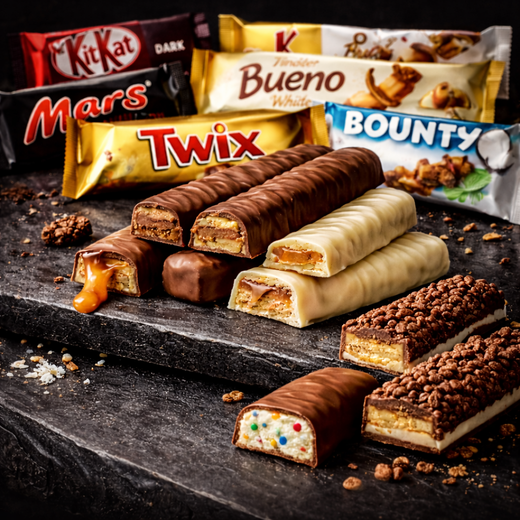 Barre chocolat : comparaison nutritionnelle des barres chocolatées du commerce