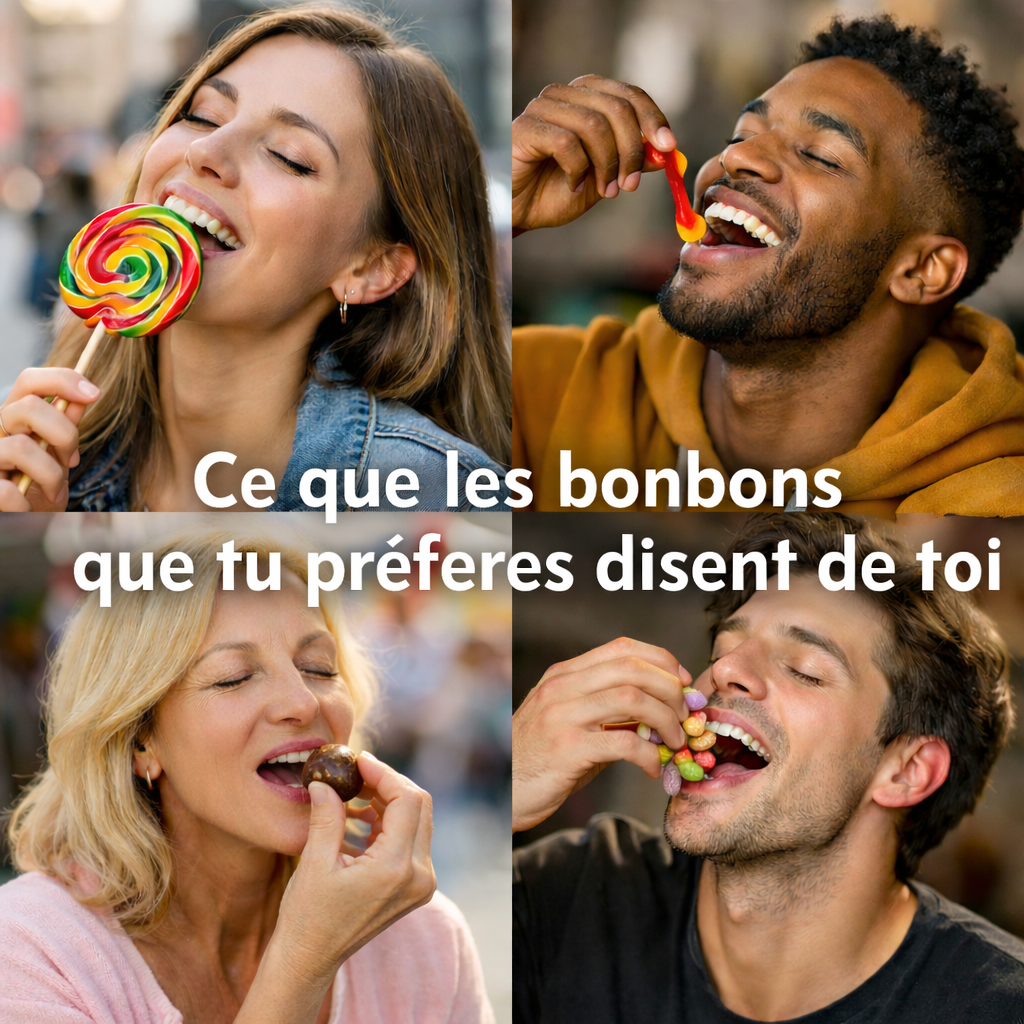 Ce que les bonbons que tu préfères disent de toi