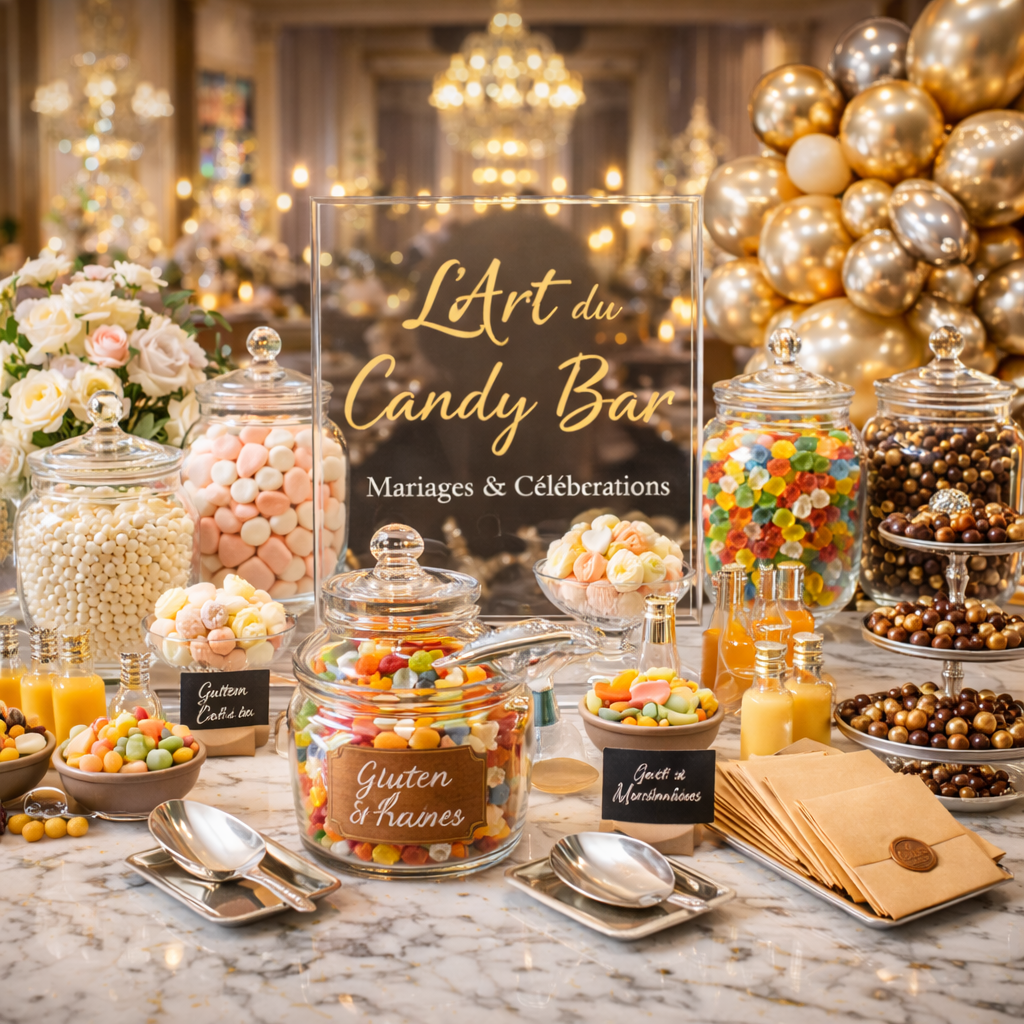 Bonbons pour Candy Bar : mariage, anniversaire et fêtes