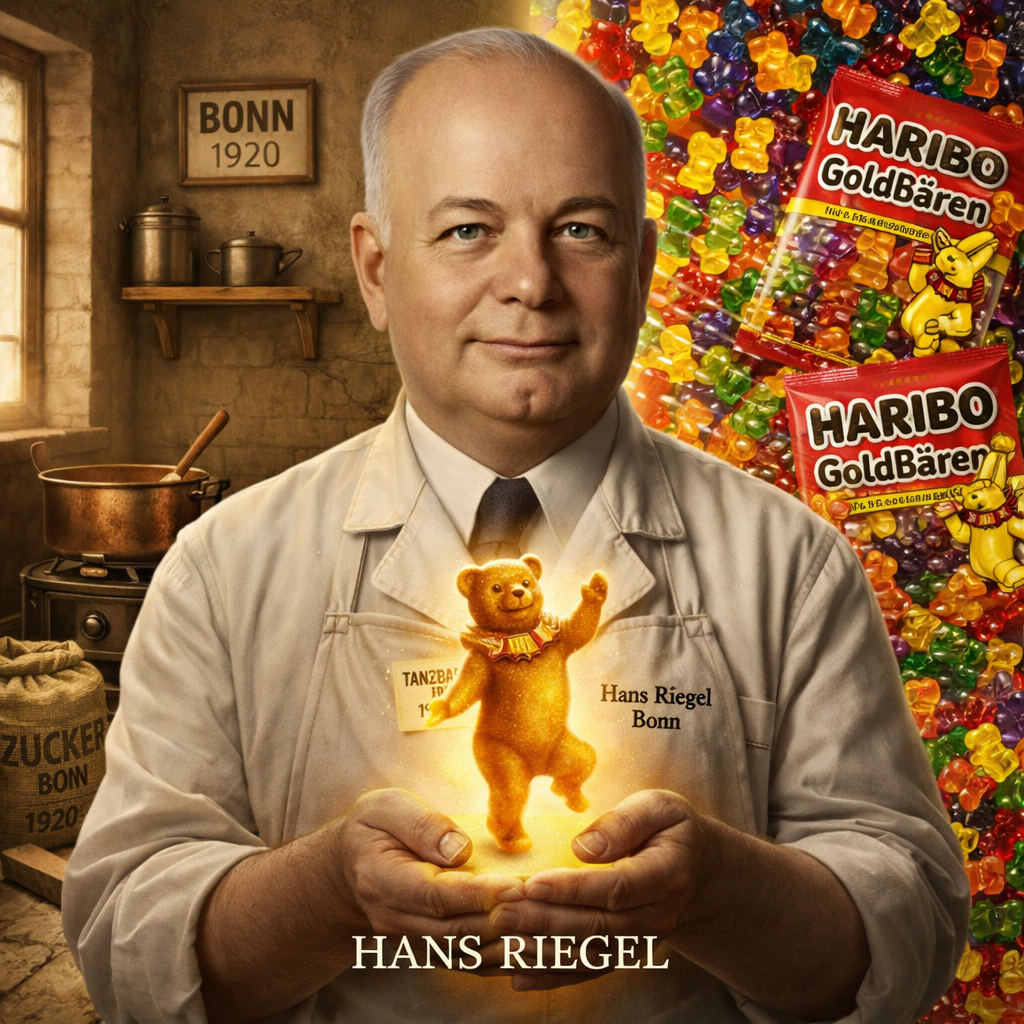 Hans Riegel : fondateur de Haribo et père de l’ourson gélifié – 🍭 Candy ...