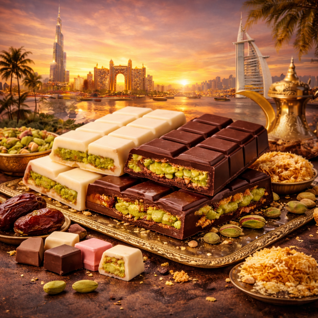 Tablette chocolat Dubaï : origine, recette, différences et déclinaisons gourmandes