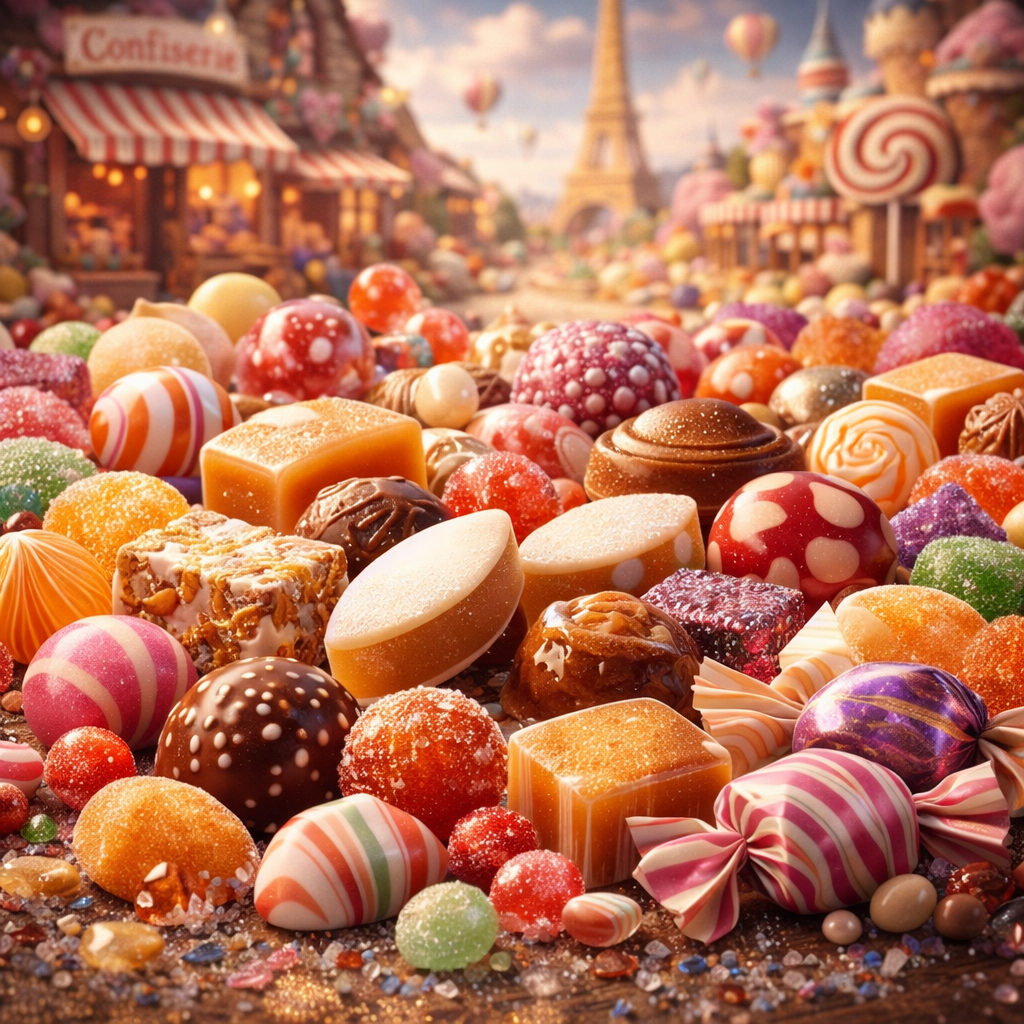 Bonbons : le guide encyclopédique ultime de la confiserie en France