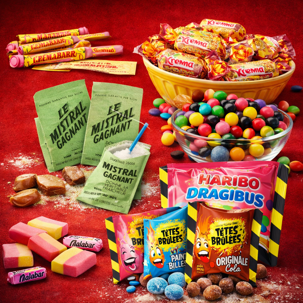 Les bonbons mythiques en France : timeline des friandises cultes