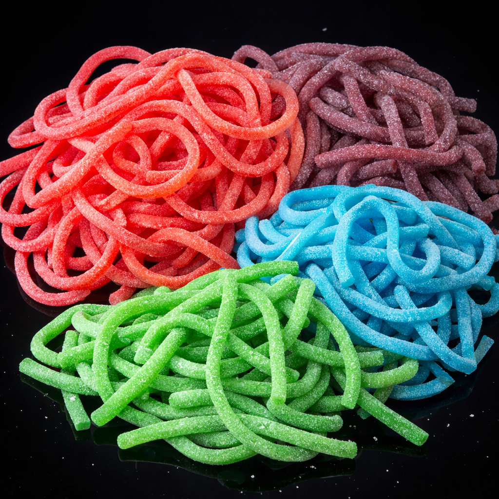 Bonbons en Forme de Spaghetti (Fils) : Le Secret de Leur Succès 🍬