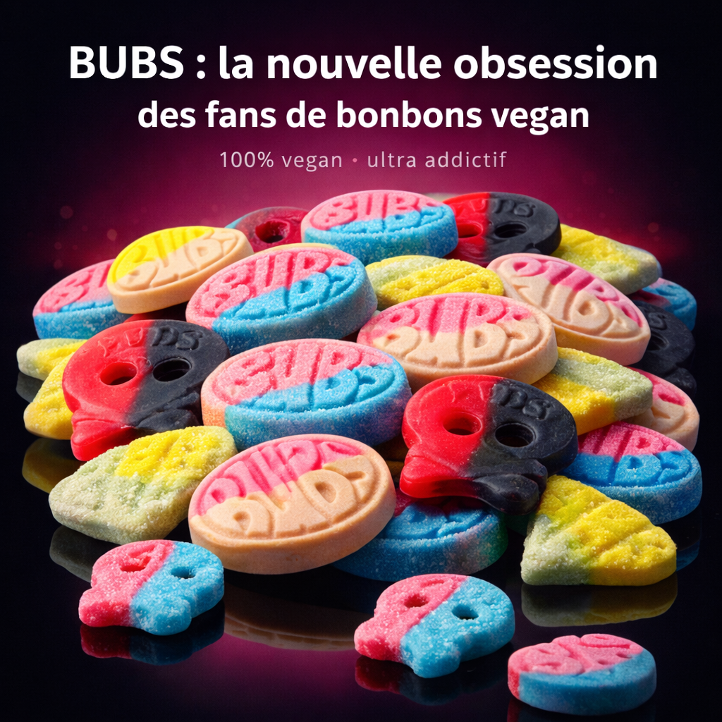BUBS : la nouvelle obsession des fans de bonbons vegan