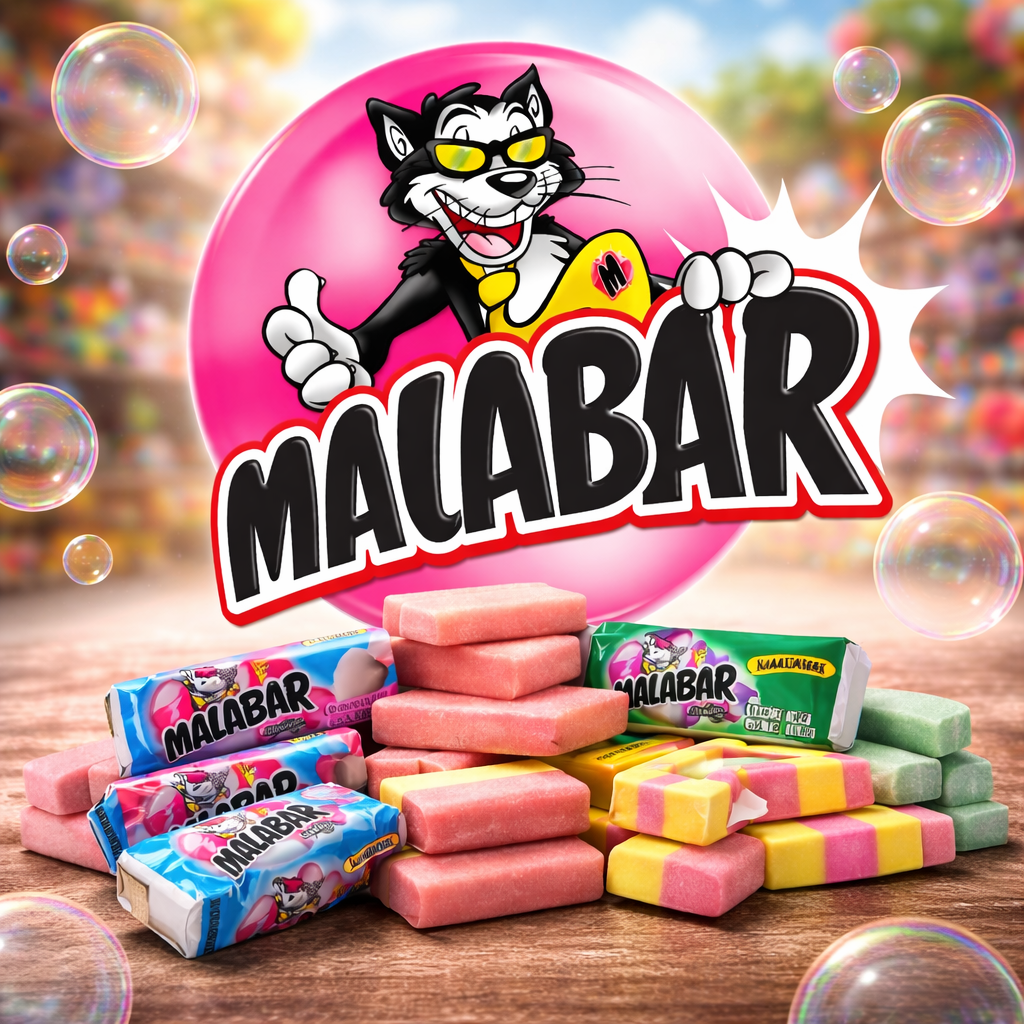 Chewing-gum Malabar : le chewing-gum avec tatouage qui a fait l’histoire
