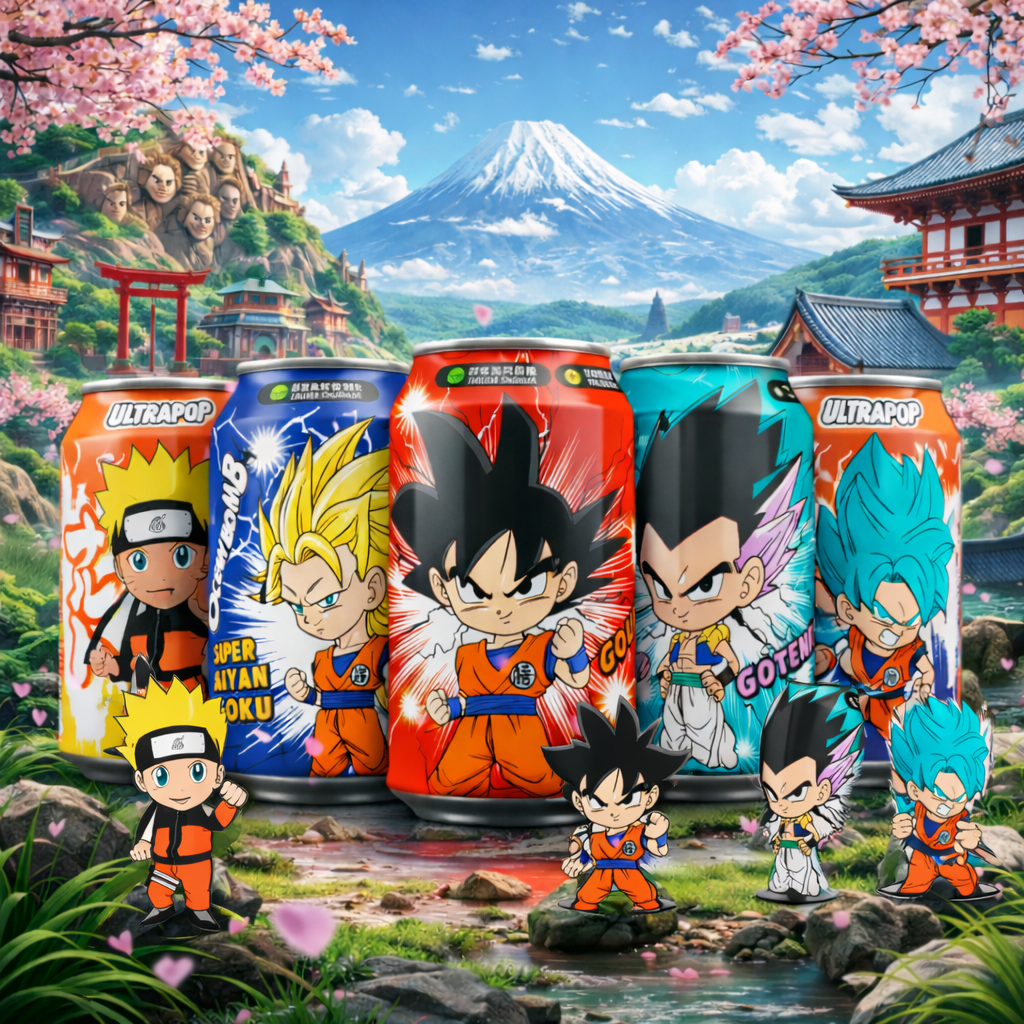 Sodas japonais : origine, histoire et succès des sodas inspirés des cartoons
