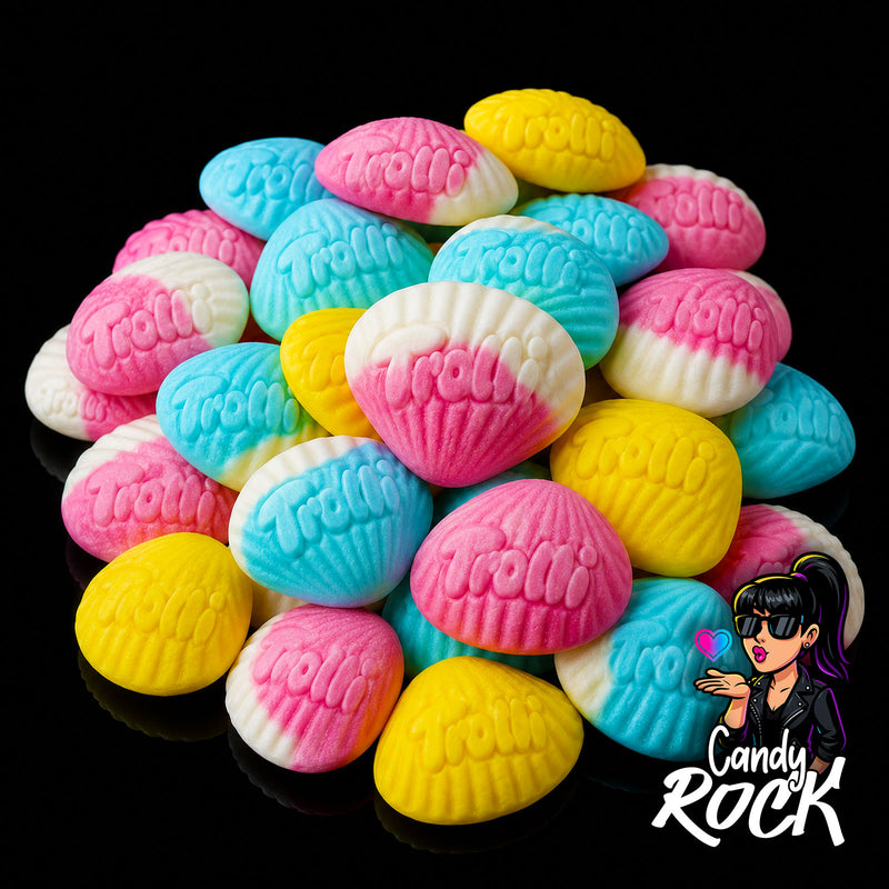 🎸 Coquillages lisses… version rock & multicolore