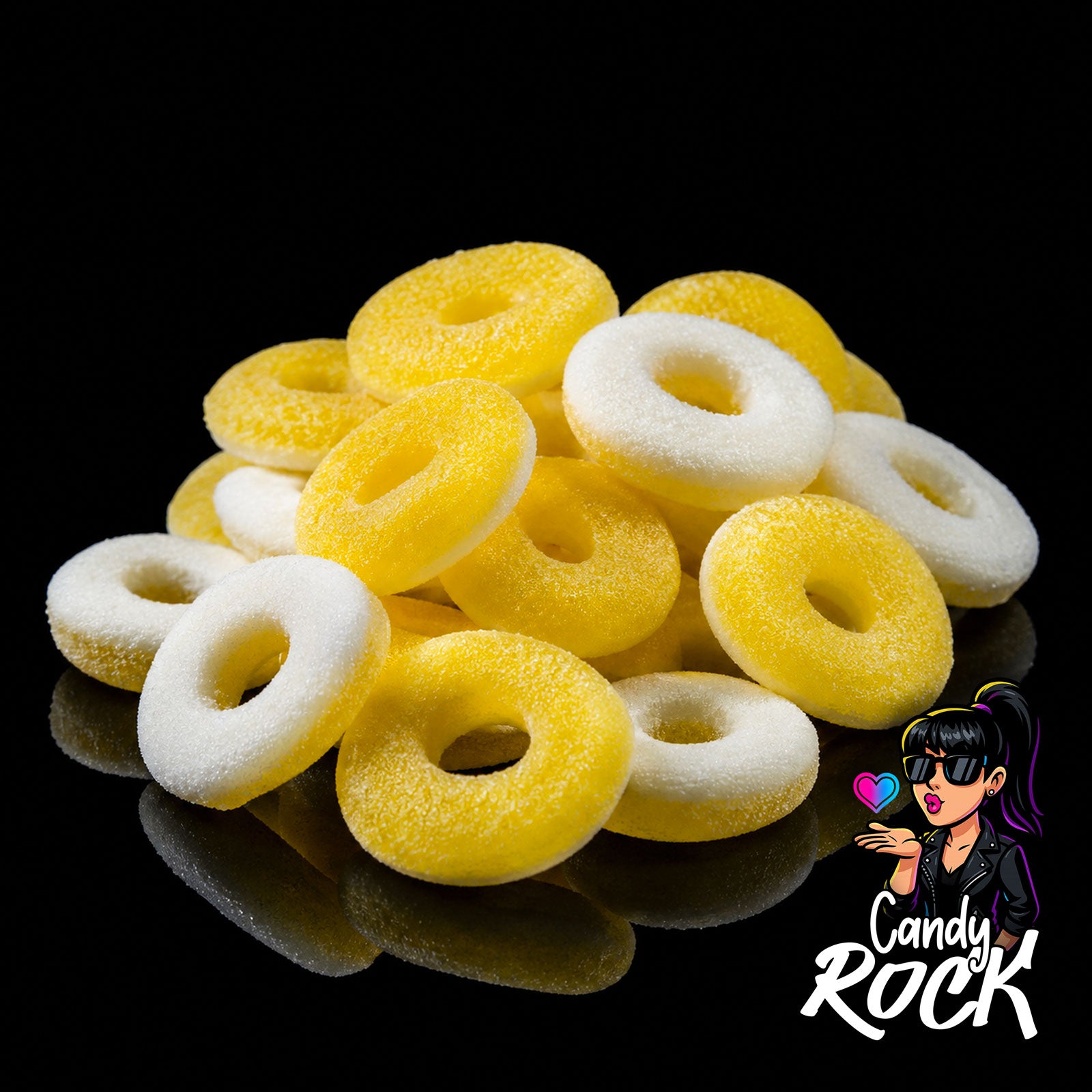 Bonbons Anneaux Banane Acidulés – Dulceplus