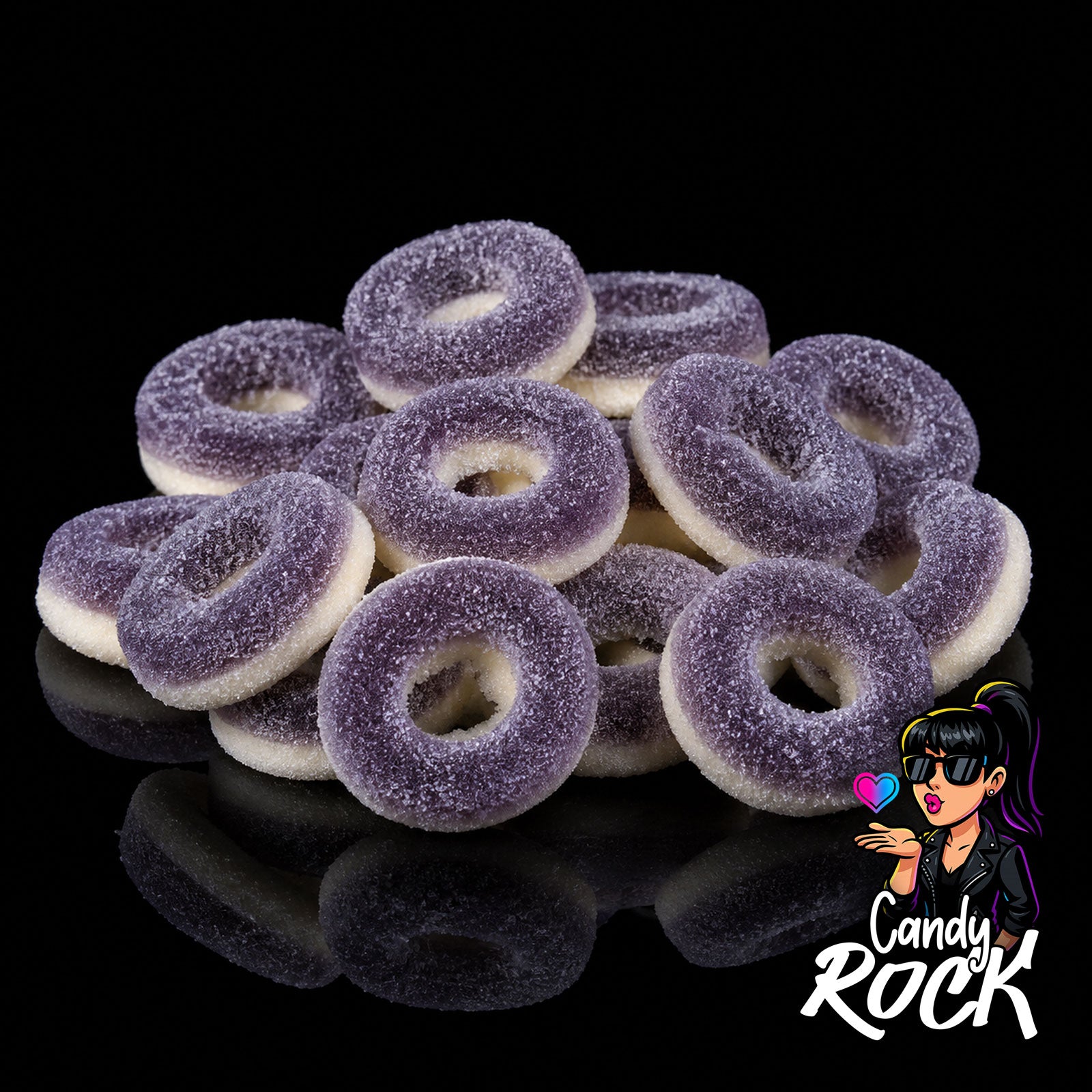 Bonbons Anneaux Passion Acidulés – Dulceplus