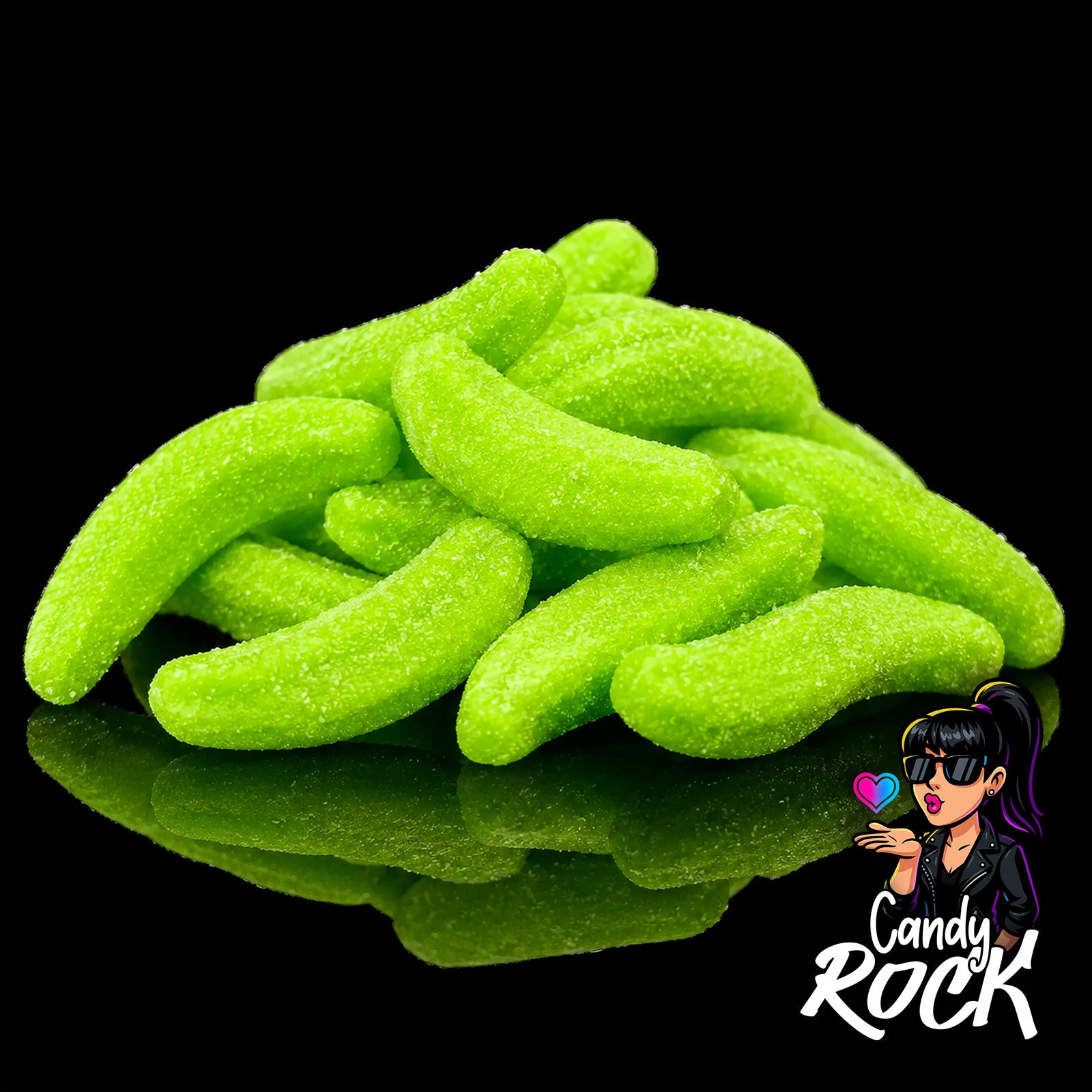 Bonbons Bananes Vertes Sucrées – Dulceplus
