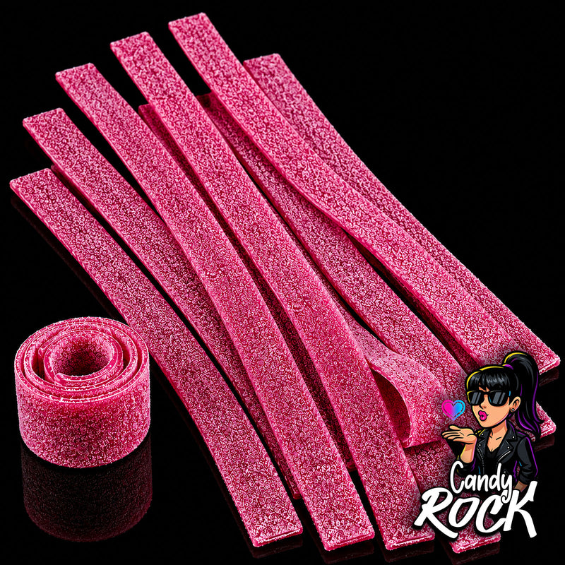 🎸Ceintures Fraise Fini : roses, acidulées & ultra gourmandes 🍓⚡