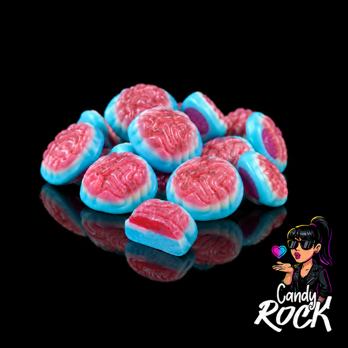Bonbons Cerveaux Lisses Fourrés Halloween – Vidal