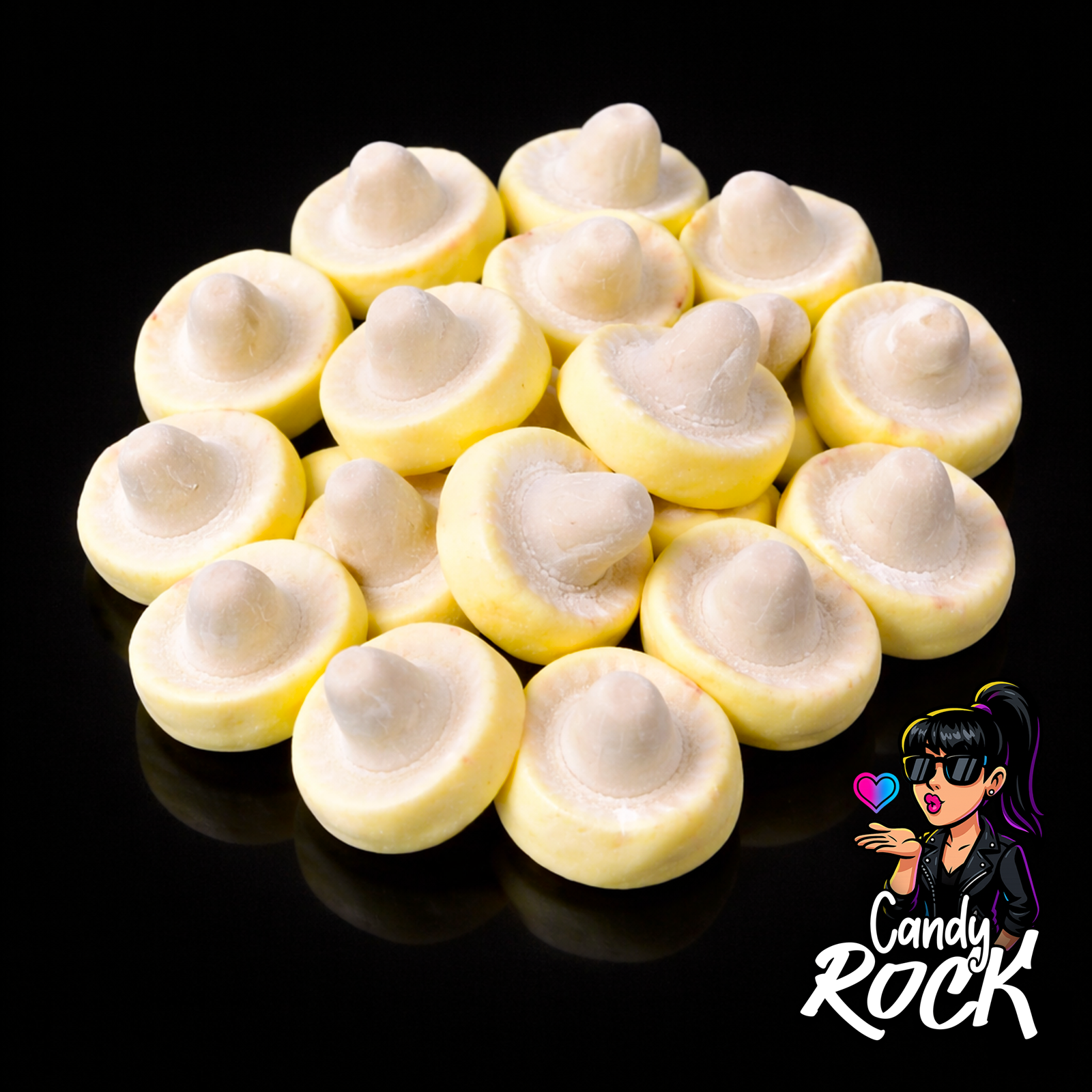 Bonbons Champignons Banane Caramel – Franssons