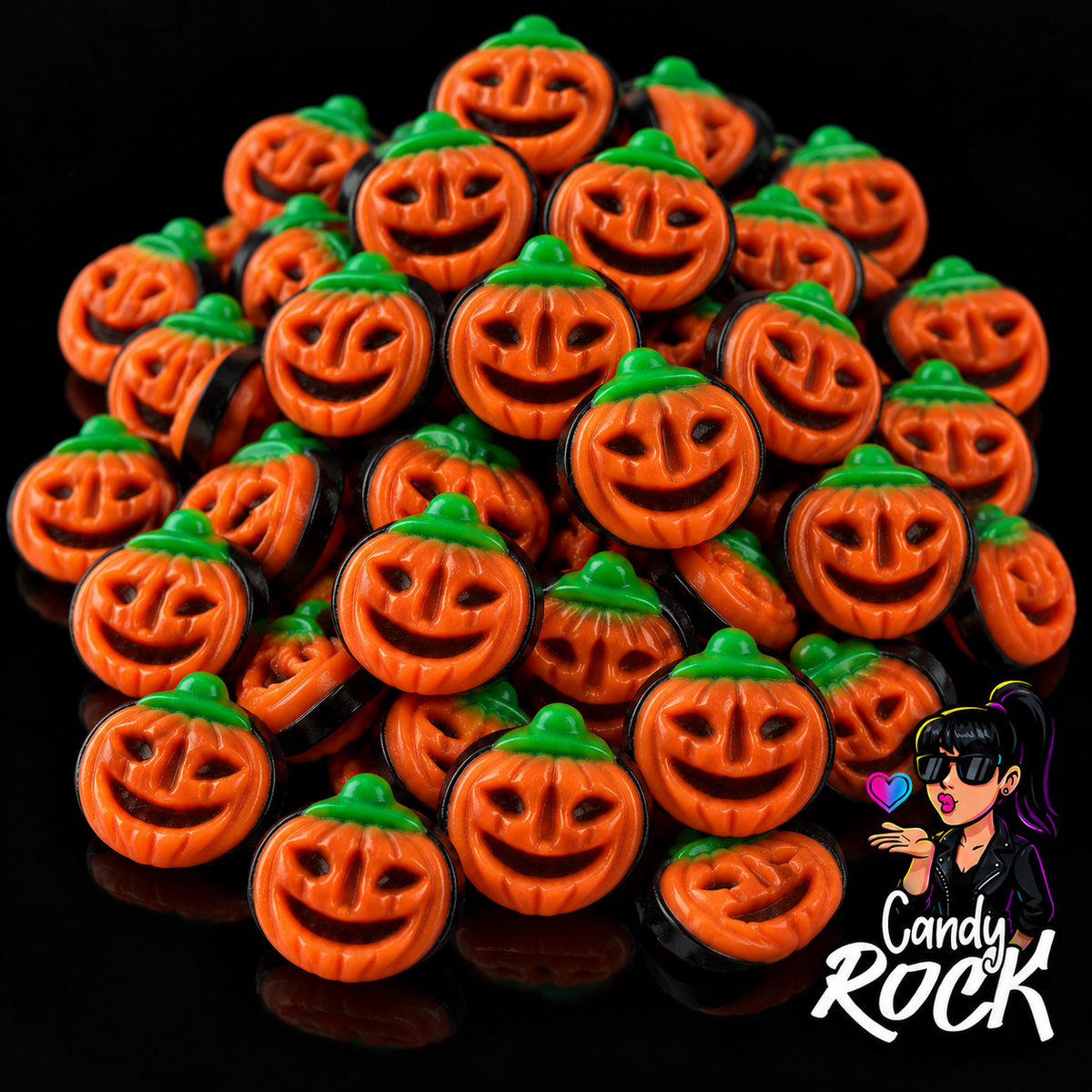 Bonbons Citrouilles Halloween Lisses – Vidal