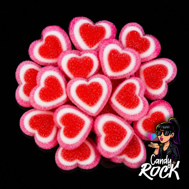 🎸Le cœur qui fait fondre les papilles 💖🍓