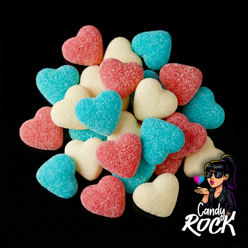 🎸 Des petits cœurs version douce & sucrée