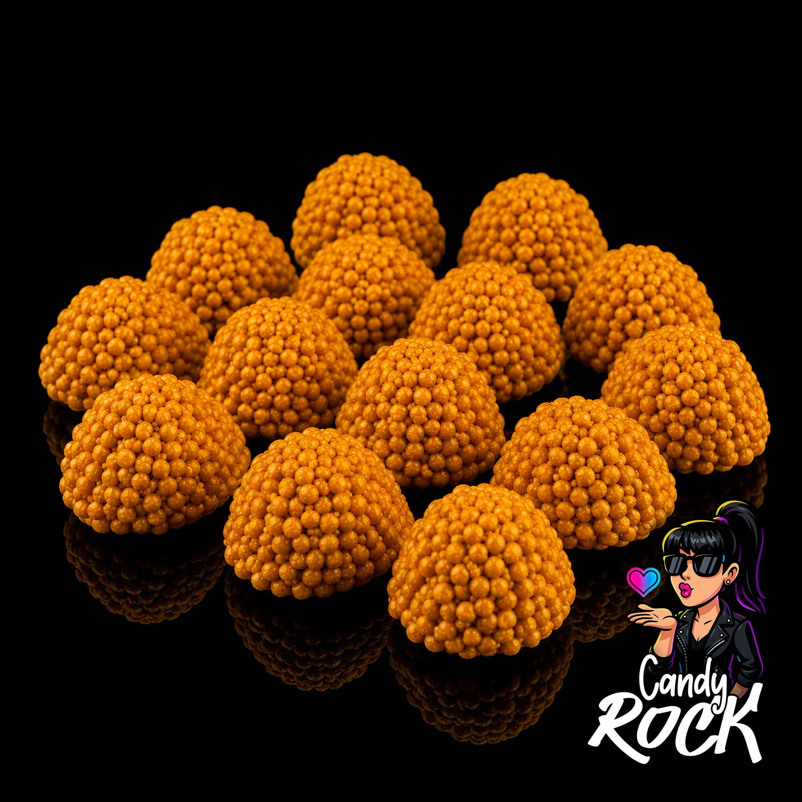 Bonbons Crunchy Asteroids Dorés – Burmar