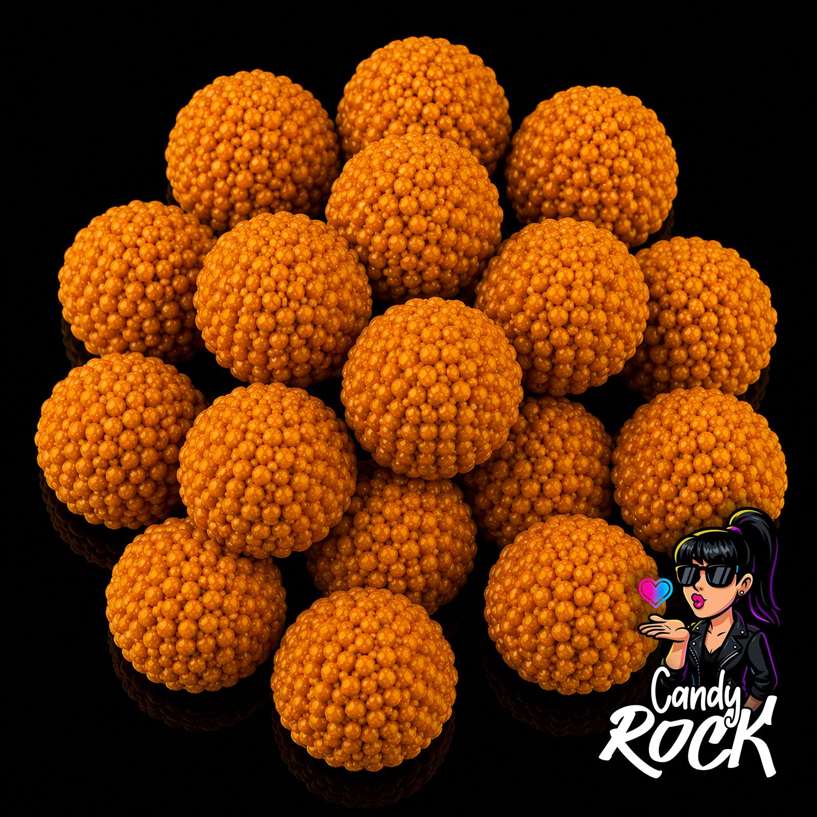 Bonbons Crunchy Asteroids Dorés – Burmar