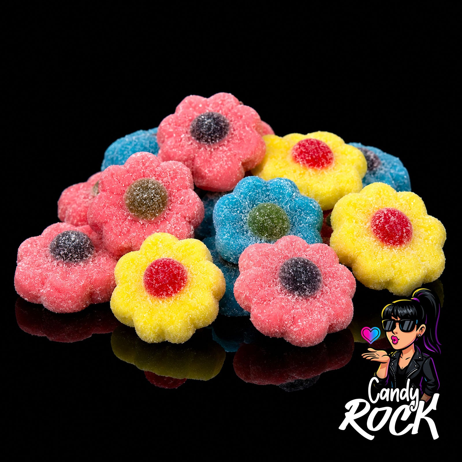 Bonbons Fleurs Sucrées Assorties – Dulceplus