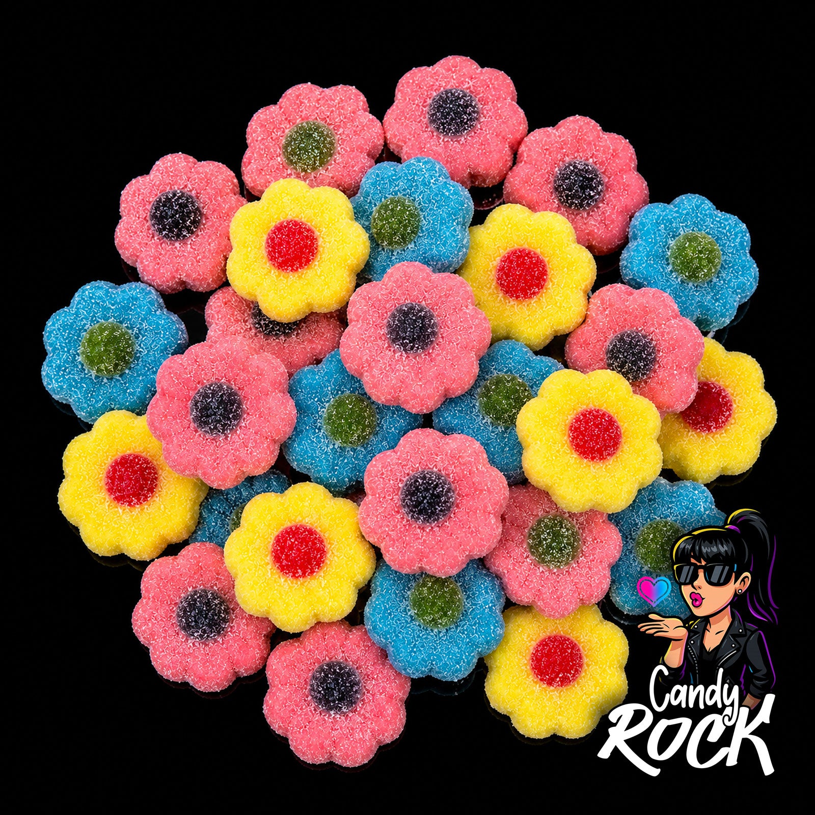 Bonbons Fleurs Sucrées Assorties – Dulceplus