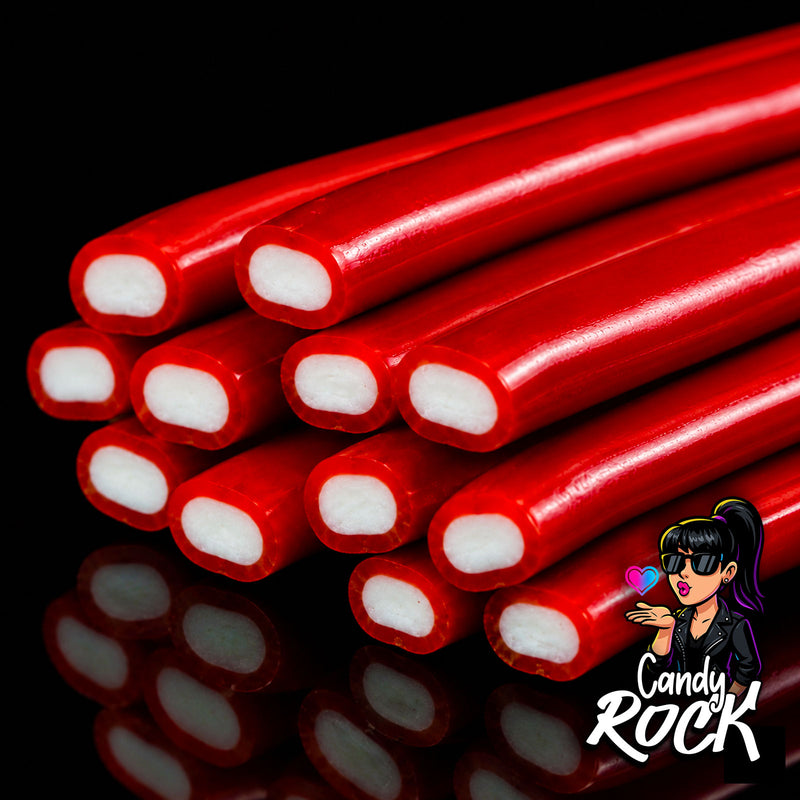 🎸 La fraise version rock, lisse et brillante