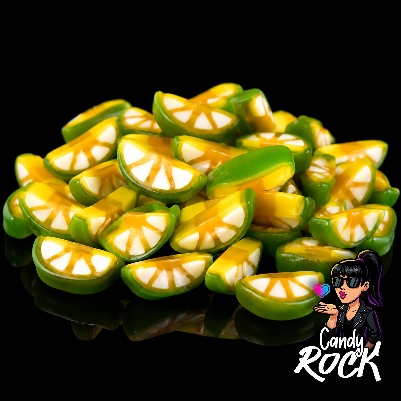 Bonbons Lisse Tranche Citron – Vidal