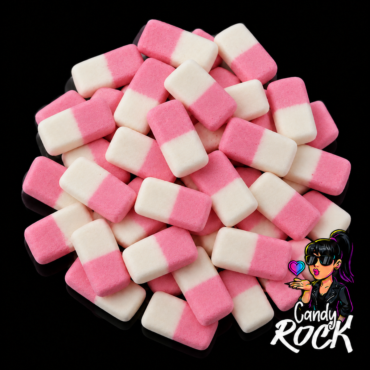Bonbons Lisses Squashies Fraise & Crème Swizzels – Bonbons Anglais 140 g