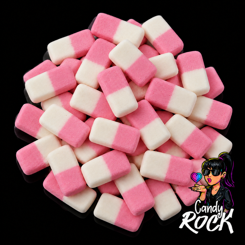 🎸🇬🇧 BONBONS LISSES SQUASHIES FRAISE & CRÈME : LA GOURMANDISE ANGLAISE ULTRA MOELLEUSE !