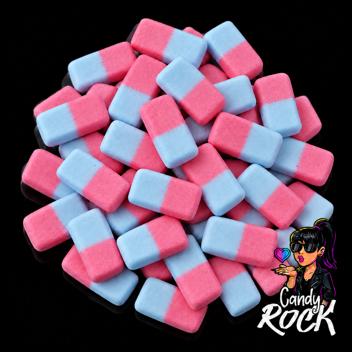 Bonbons Lisses Squashies Bubblegum Swizzels – Bonbons Anglais 140 g