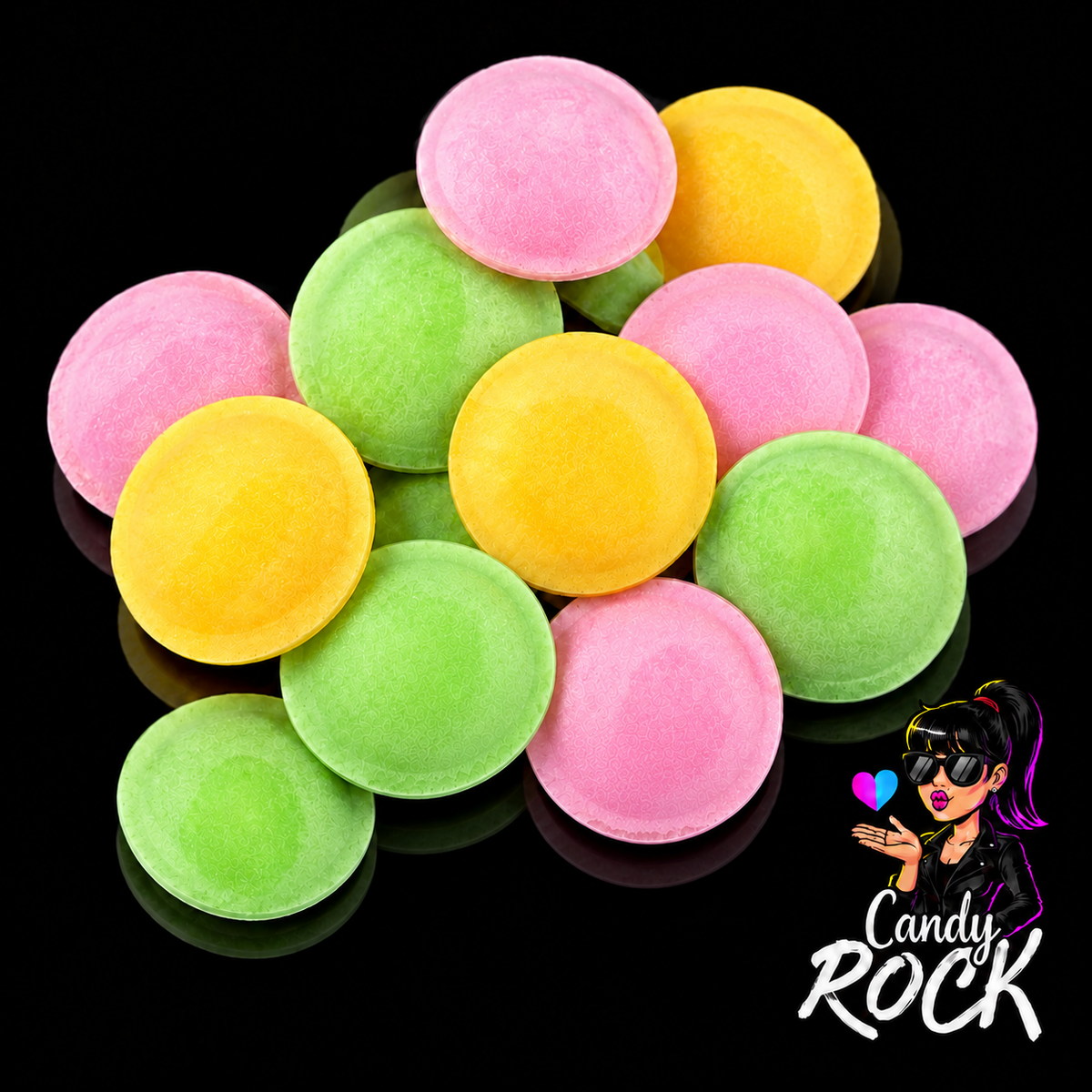 Bonbons Mini UFO Soucoupes Volantes Acidulés Fruités – Frisia