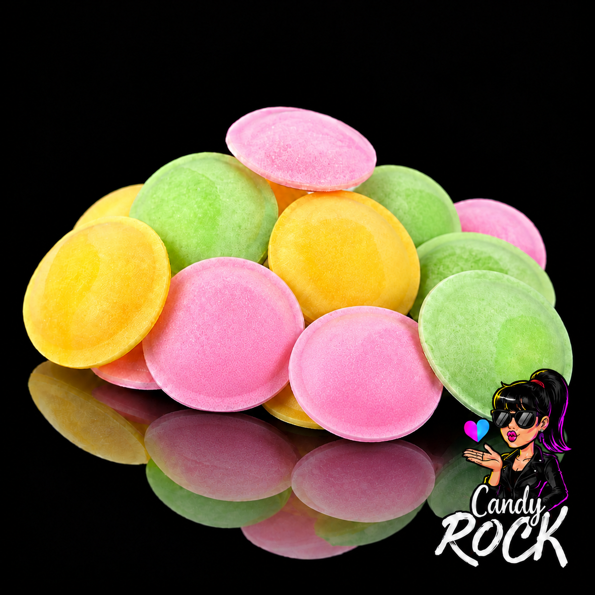 Bonbons Mini UFO Soucoupes Volantes Acidulés Fruités – Frisia