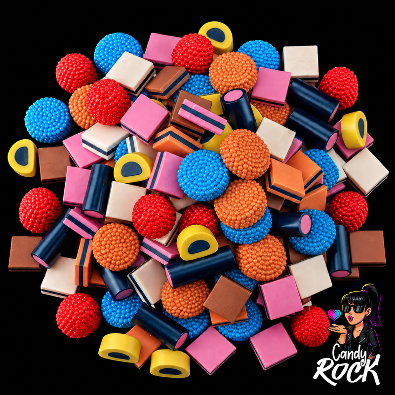 🎸🍬 Bonbons Mix Réglisse Confiseries Anglaises Vidal : un assortiment plein de surprises