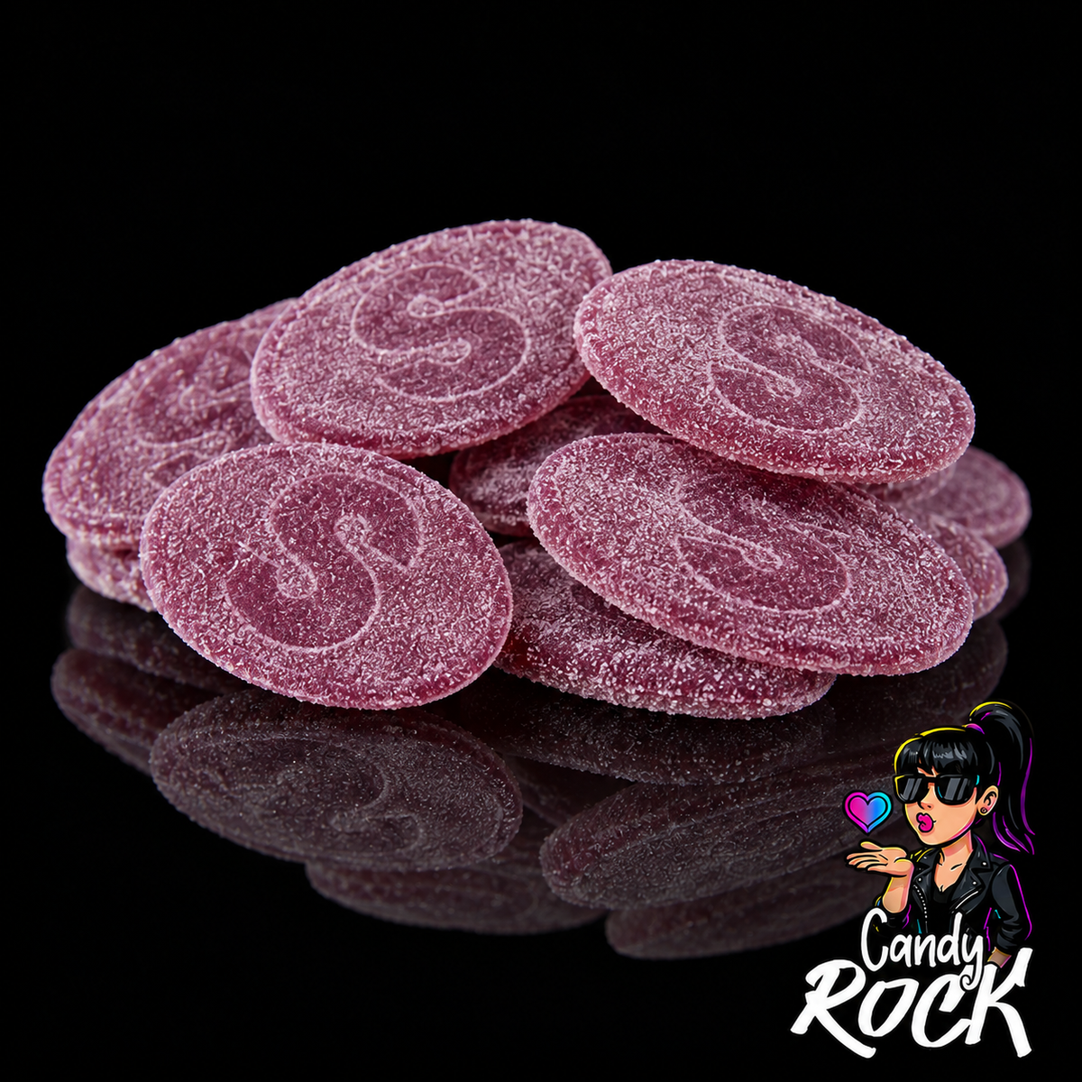 Bonbons S-Märke Cassis Acidulés – Bonbons Suédois Vegan