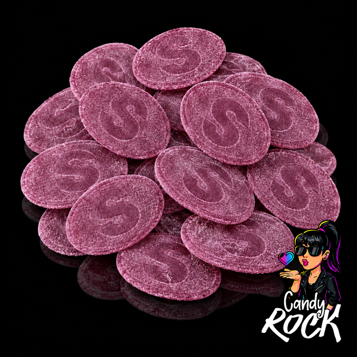 Bonbons S-Märke Cassis Acidulés – Bonbons Suédois Vegan