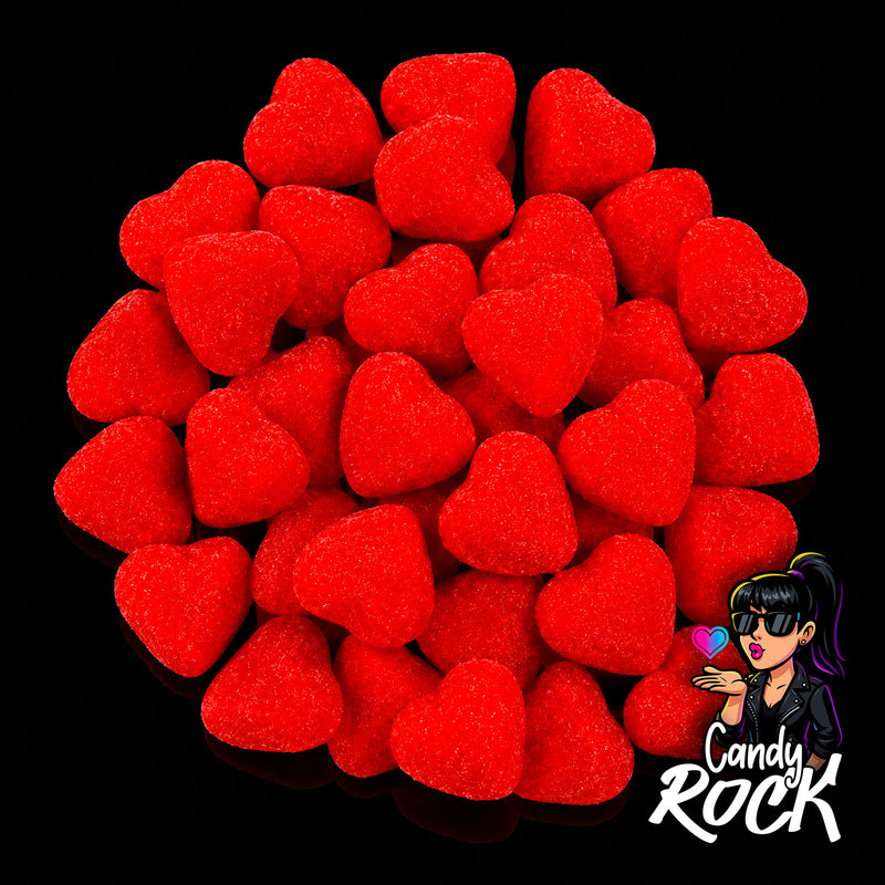 🎸 LE CŒUR ROUGE VERSION SUCRÉE & ROCK