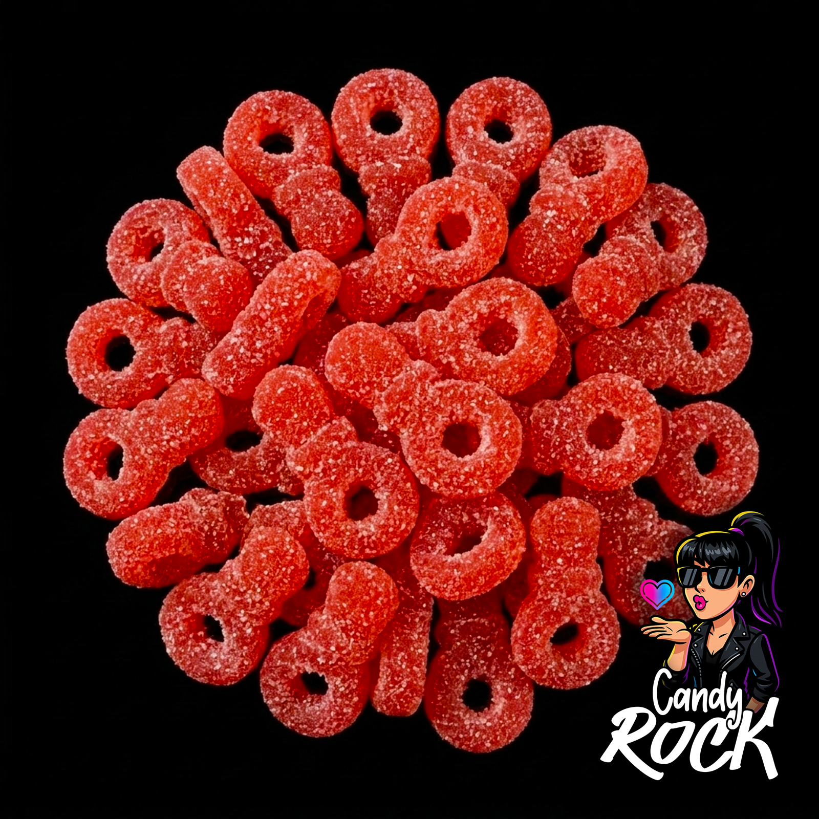 Bonbons Tétines Rouges Acidulées Halal – Dulceplus