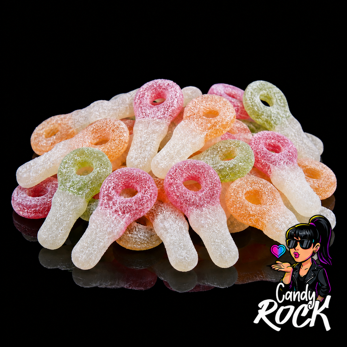 Bonbons Vegan Tétines Tropicales Acidulées – Frisia