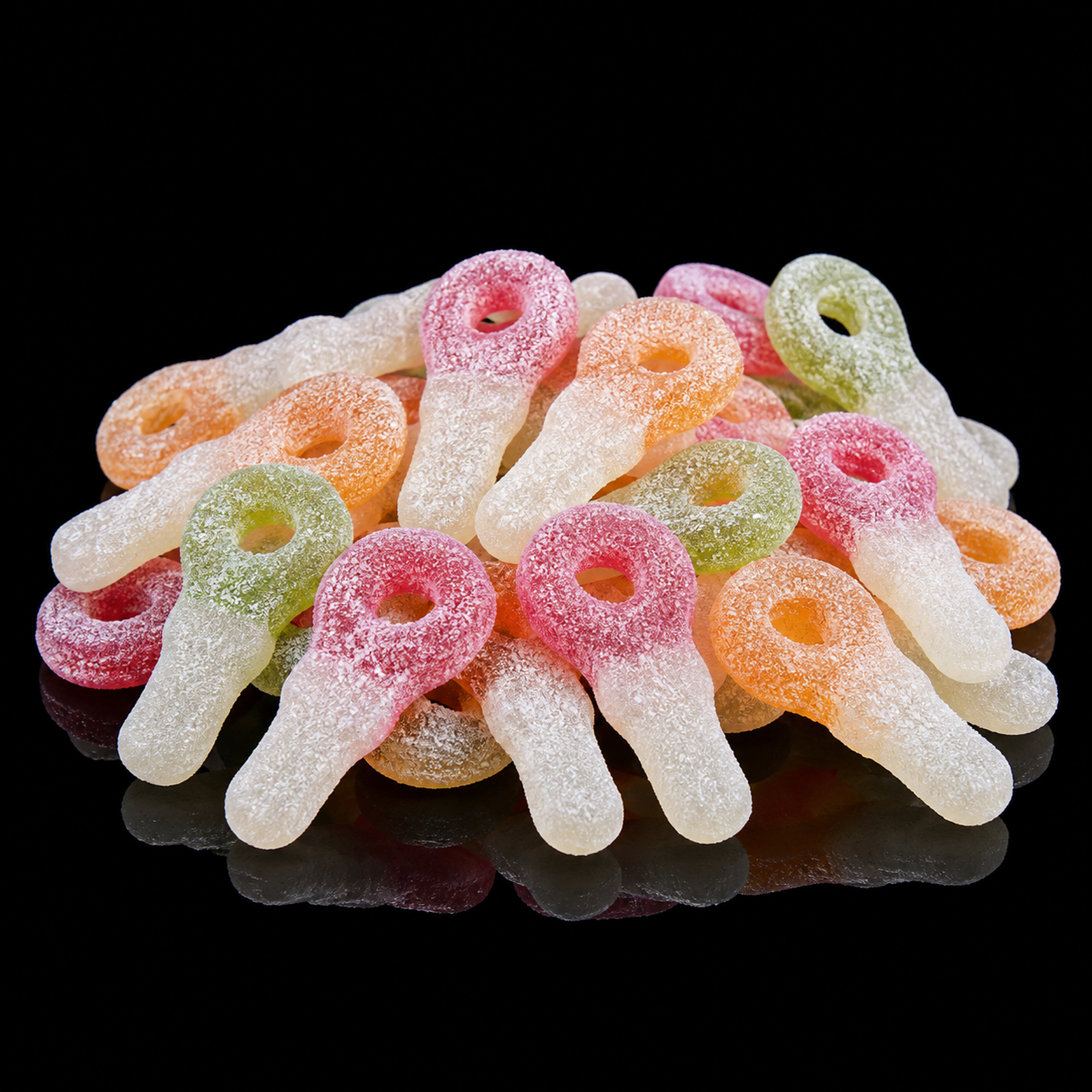 Bonbons Tétines Tropicales Acidulées – Frisia