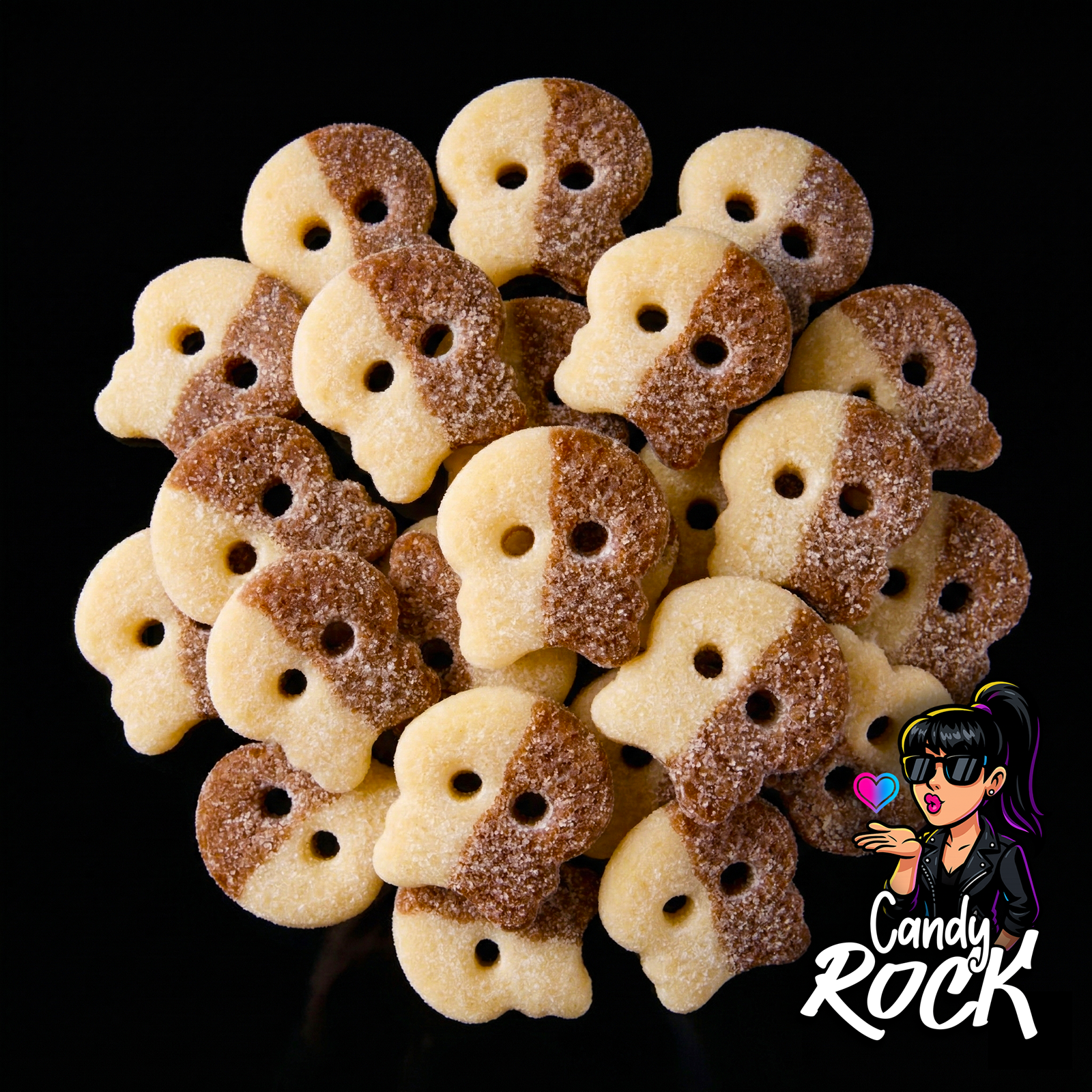 Bonbons vegan suédois Bubs Crânes Cola Acides – Bubs