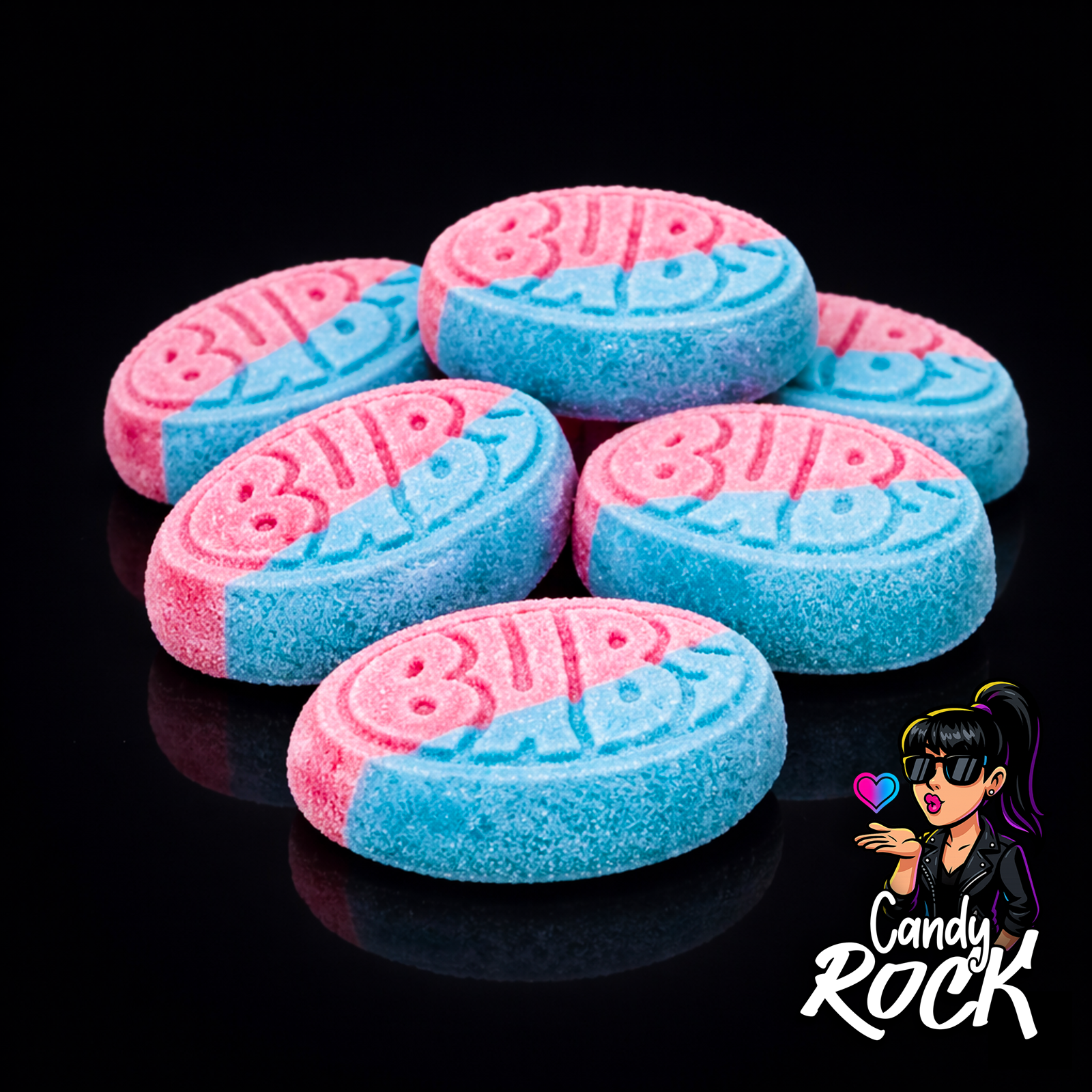 Bonbons vegan suédois Bubs Sour Ovals Forest Berries – Bubs