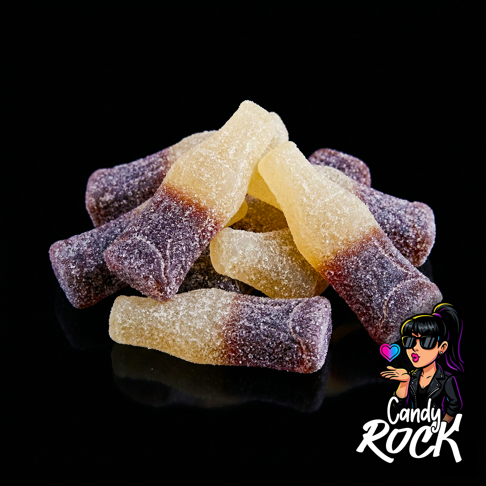 Bonbons bouteilles cola géantes acidulées – Vidal