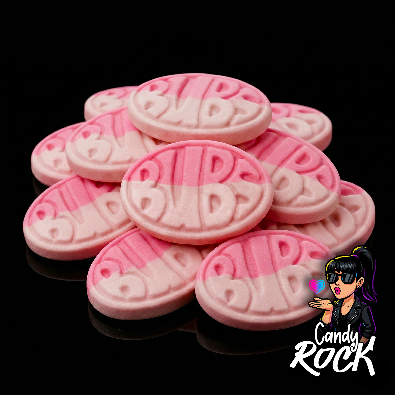 Bonbons vegan suédois Bubs Grenade Ovales – Bubs