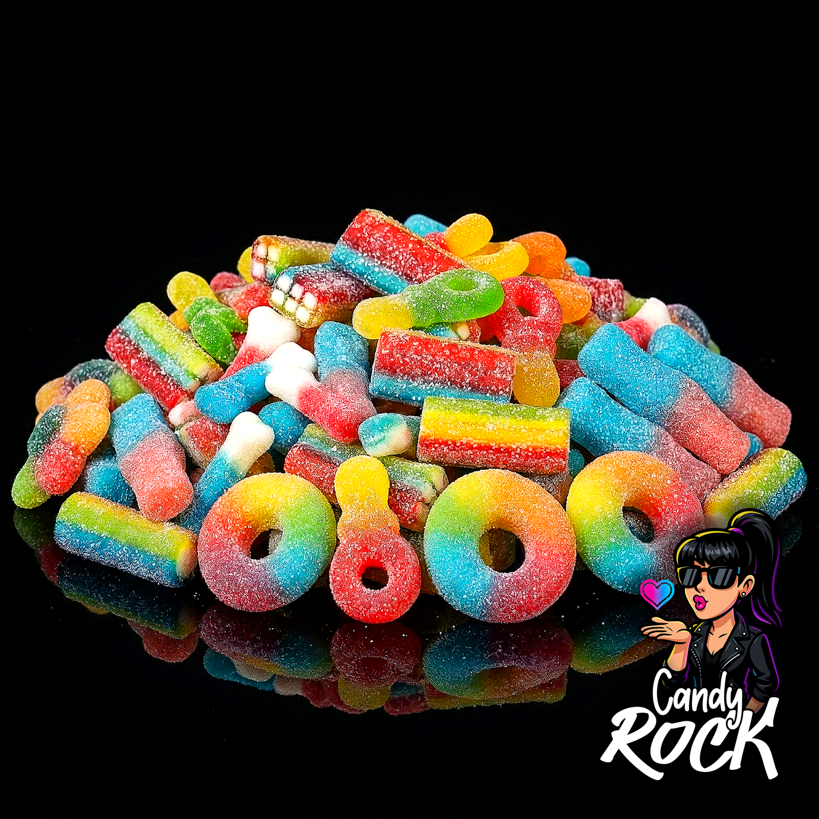 Candy Mix Arc-en-Ciel – Bonbons Acidulés - Dulceplus