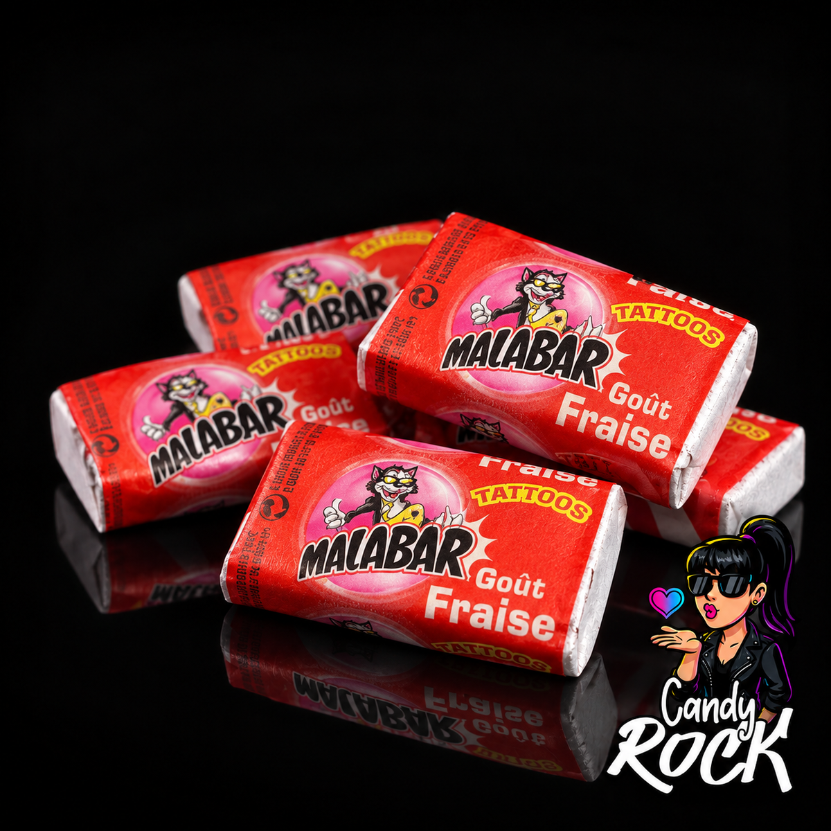 Mix Chewing-Gums Malabar – 6 Goûts – 30 ou 60 pièces