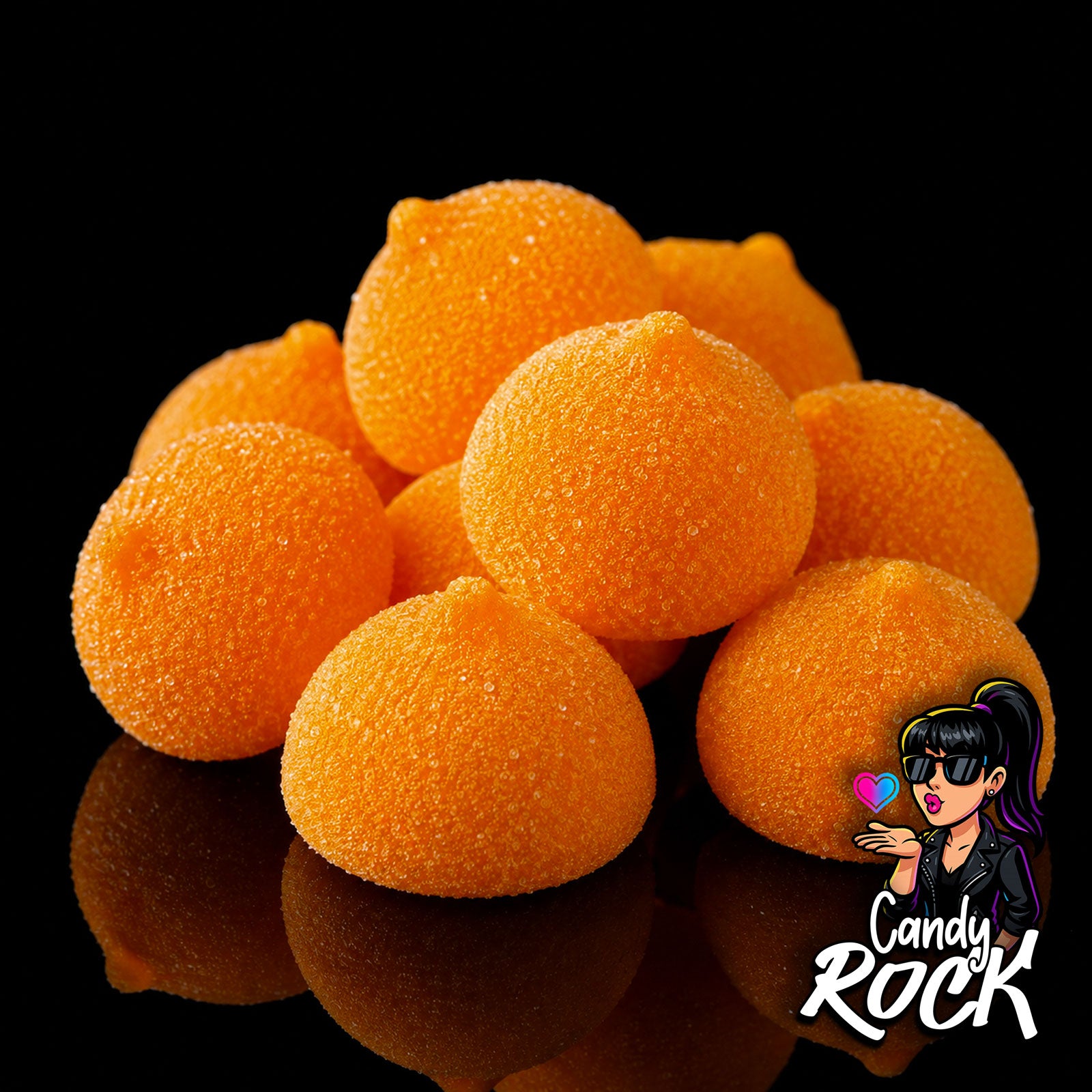 Guimauves Balles de Golf Oranges – Mousse Veloutée – Bulgari