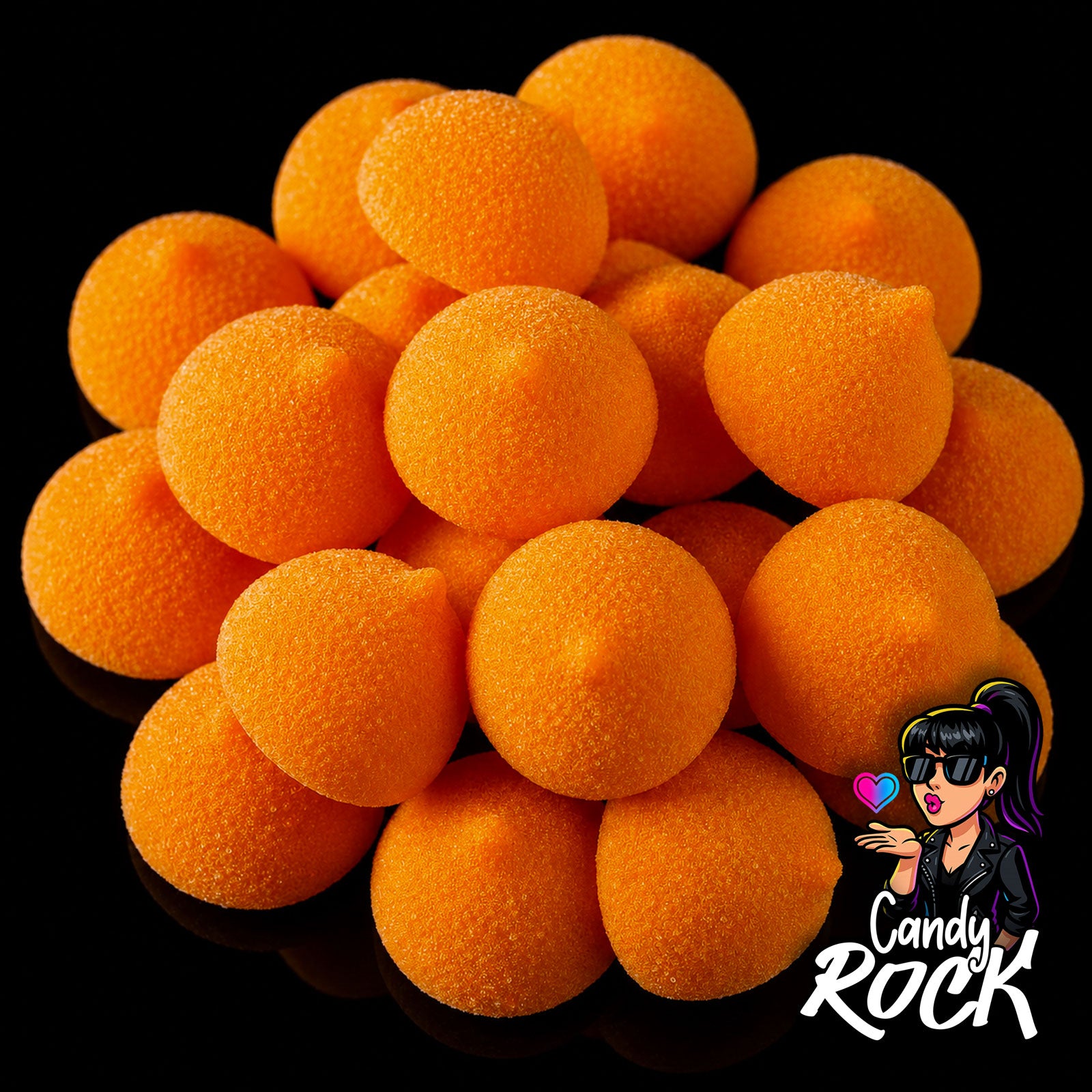 Guimauves Balles de Golf Oranges – Mousse Veloutée – Bulgari