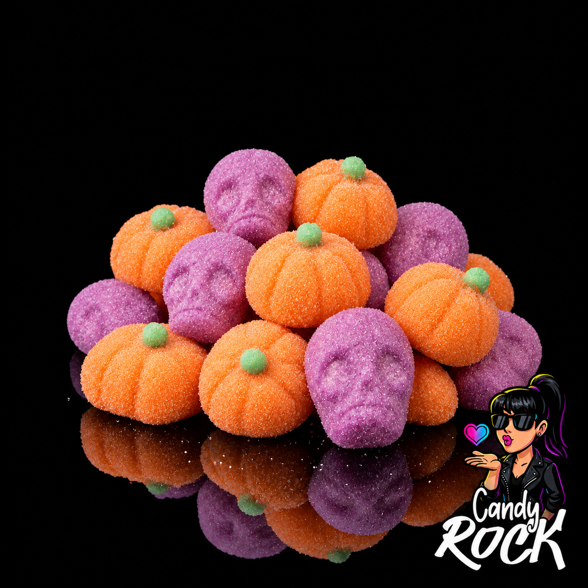 Guimauves Halloween Citrouilles & Crânes – Bello Dolce