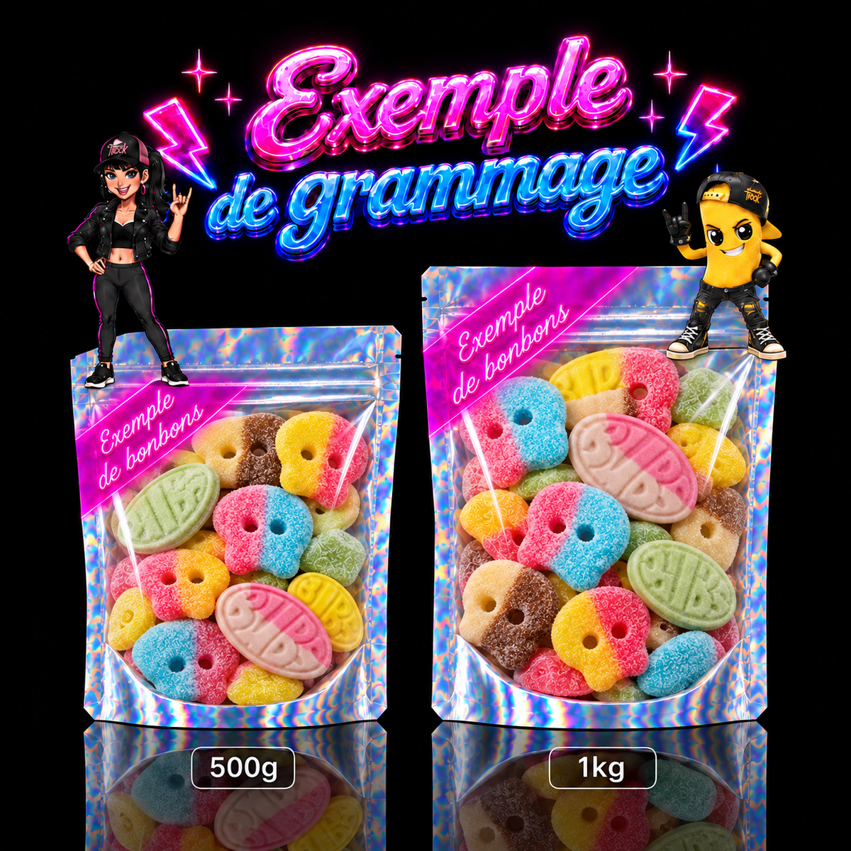 Mélange de bonbons Bubs – Bonbons suédois vegan