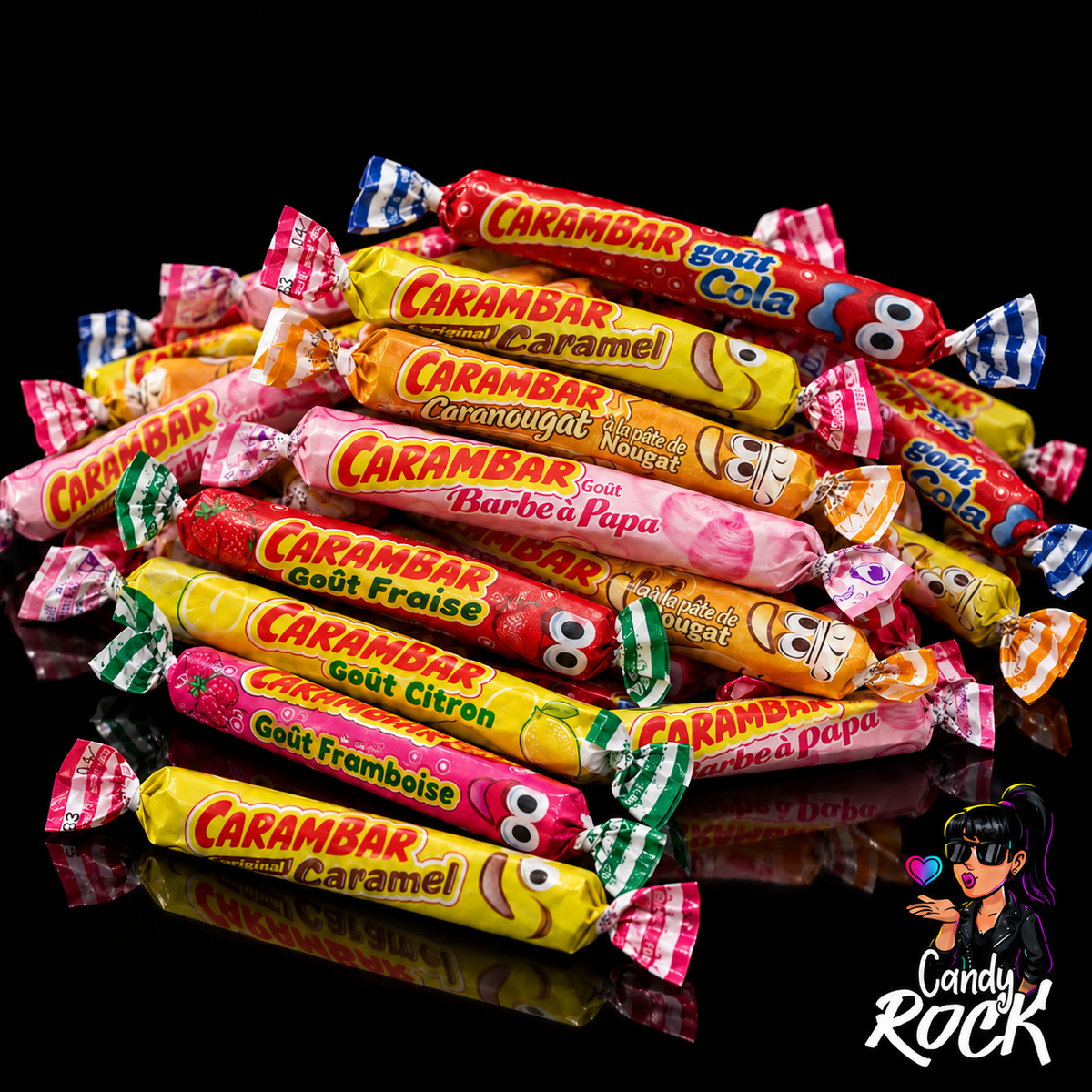 Mix Bonbons Carambar – 5 Goûts – 50 pièces